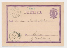 Naamstempel Ommen - Zwolle - Dokkum - Aalsum 1872