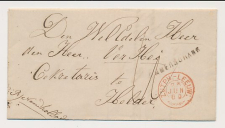 Naamstempel Ommerschans - Den Helder 1869 - Trein takjestempel