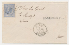 Naamstempel Oosthuizen - Hoorn - Andijk 1875