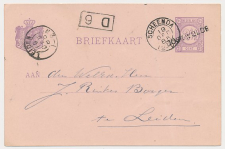 Naamstempel Oostwolde - Scheemda - Leiden 1885