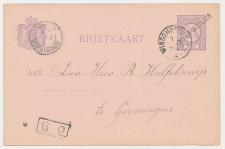 Naamstempel Oostwolde - Winschoten - Groningen 1890