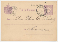 Naamstempel Oostzaan - Zaandam - Nieuwendam 1880