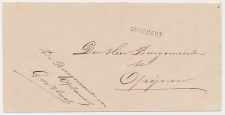 Naamstempel Ophemert - Opijnen 1881