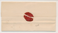 Naamstempel Oss - Grave - Driebergen 1864