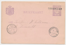 Naamstempel Oudemolen - Zevenbergen - Dordrecht 1888