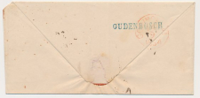 Naamstempel Oudenbosch - Breda - Haaften 1854