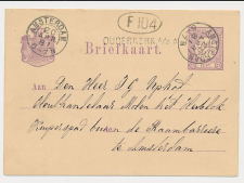 Naamstempel Ouderkerk A/D A - Amsterdam 1881