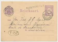 Naamstempel Ouderkerk A/D A - Amsterdam 1881