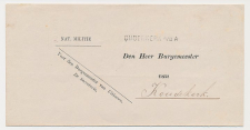 Uithoorn - Naamstempel Ouderkerk A/D A - Leiden - Koudekerk 1880