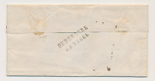 Naamstempel Ouderkerk A.D. Yssel - Gouda - Andijk 1864