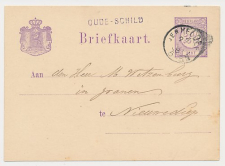 Naamstempel Oude-Schild - Den Helder - Nieuwdiep 1880