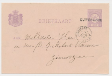 Naamstempel Ouwerkerk - Zierikzee 1889