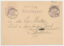 Naamstempel Overtoom - Amsterdam 1878
