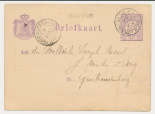 Naamstempel Rijswijk - s Gravenhage - Geertruidenberg 1878