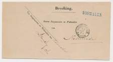 Naamstempel Rosmalen - s Hertogenbosch - Nistelrode 1871