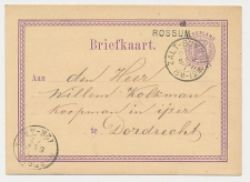Naamstempel Rossum - Zaltbommel - Dordrecht 1877