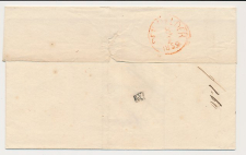 Naamstempel Ryp - Alkmaar - Burg, Waal, Oosterend op Texel 1859