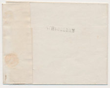 Naamstempel Schoorldam  - Schagen - Schoorl 1850