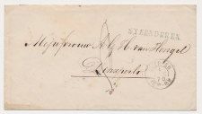 Naamstempel Steenderen - Zutphen - Terborgh - Dinxperlo 1870