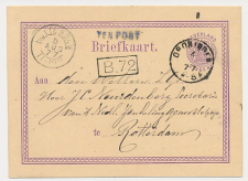 Naamstempel Ten Post - Groningen - Rotterdam 1877