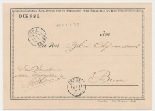 Naamstempel Terheiden - Breda 1884