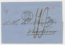 Naamstempel Uden - Veghel - Eindhoven 1870