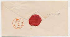 Naamstempel Uithoorn - Amsterdam - Haarlem 1862
