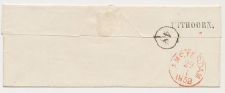 Naamstempel Uithoorn - Amsterdam 1858