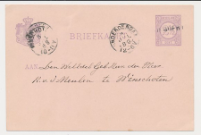 Naamstempel Usquert - Onderdendam - Leens 1889