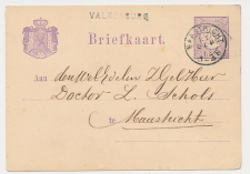Naamstempel Valkenburg - Maastricht 1879
