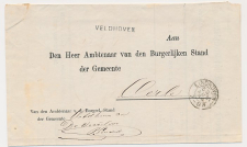 Naamstempel Veldhoven - Eindhoven - Oerle 1884