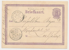 Naamstempel Vollenhove - Zwartsluis - Zutphen 1873