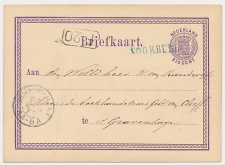 Naamstempel Voorburg - s Gravenhage 1872