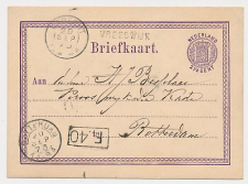 Naamstempel Vreeswijk - Utrecht - Rotterdam 1873