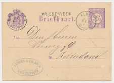 Naamstempel Vriesenveen - Almelo - Rotterdam 1879