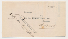 Naamstempel Vught - Helvoirt 1871
