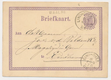 Naamstempel Waalre - Eindhoven 1876