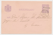 Naamstempel Waalre - Eindhoven - Zeelst 1885
