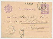 Naamstempel Wijchen - Nijmegen 1878