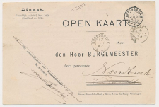 Noordbroek - Naamstempel T Zandt - Appingadam - Noordbroek 1887