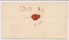 Naamstempel Zelhem - Doesborgh - Wageningen 1858
