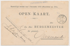 Naamstempel Zuidwolde (Dr) - Meppel - Genemuiden 1892