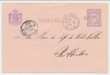Naamstempel Zuilen - Maarssen - Rotterdam 1891