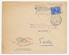 Firma envelop Den Haag 1948 - Draak