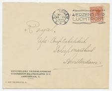 Firma envelop Amsterdam 1933 - KNSM