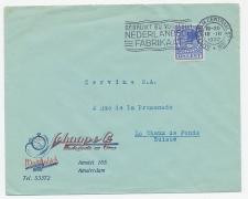 Firma envelop Amsterdam 1932 m- Horloge