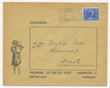 Envelop Amsterdam 1949 - Tot Heil Des Volks