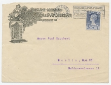Firma envelop Amsterdam 1924 - Reclame Artikelen