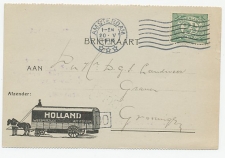 Firma briefkaart Amsterdam 1915 - Transport