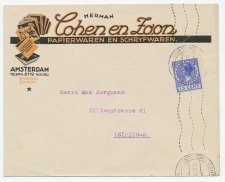 Firma envelop Amsterdam 1927 - Papier / Schrijfwaren